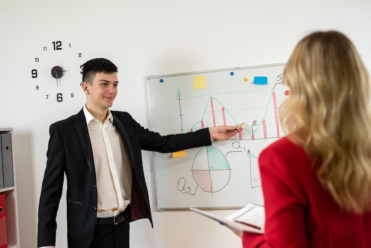 Portrait illustrant la transmission d'entreprise